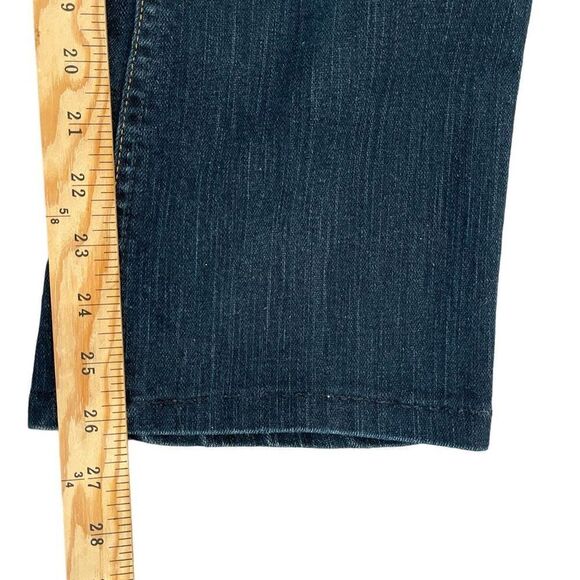 Wrangler Women's Denim Jeans Q Baby No Gap Waistband Dark Wash Size10 HEMMED - Picture 11 of 11